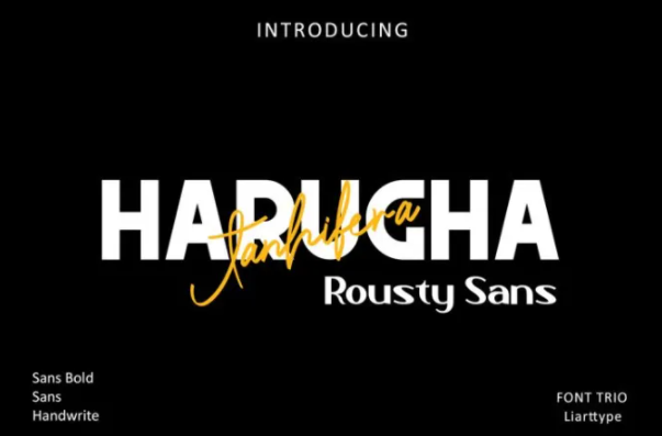 Fontbundles Harugha Jhanifera Font 2021 слив курса
