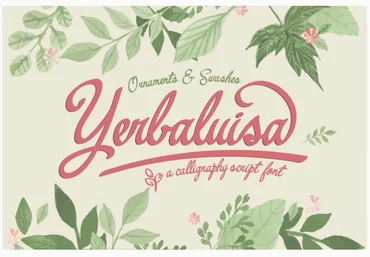 Fontbundles Yerbaluisa Font 2021 скачать слив