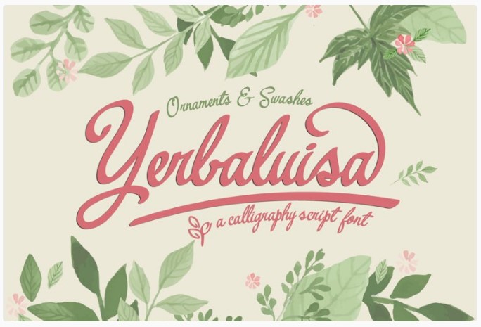 Fontbundles Yerbaluisa Font 2021 слив курса