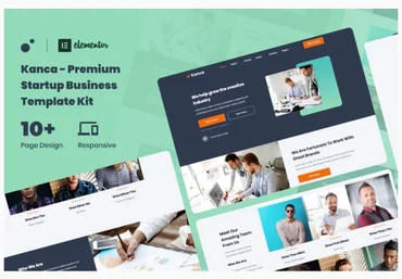 Themeforest Kanca - Startup Business Consulting Elementor Template Kit слив