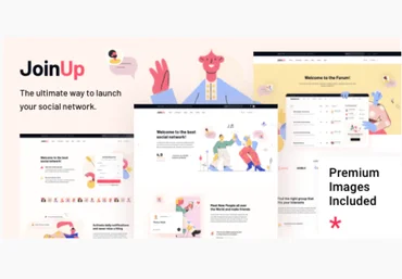Themeforest Join Up v1.0 NULLED - тема сообщества BuddyPress 2021 слив