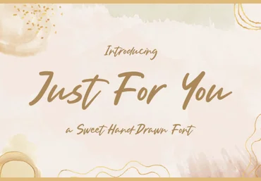 Creativefabrica Just for You Font слив