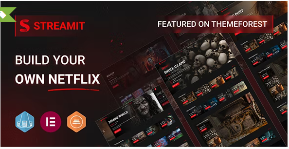 Themeforest Streamit v2.0.0 - тема WordPress для потокового видео + RTL 2022 слив курса