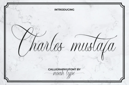 Creativefabrica Charles Mustafa Font 2021 слив курса