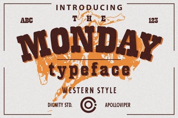 Creativefabrica Monday Font слив курса