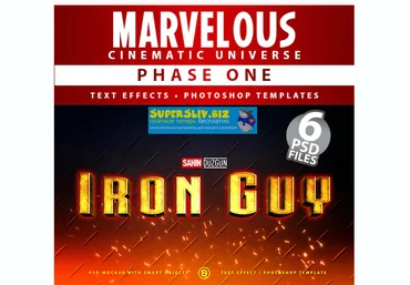 Graphicriver Marvelous Cinematic Universe - Phase One 2020 слив