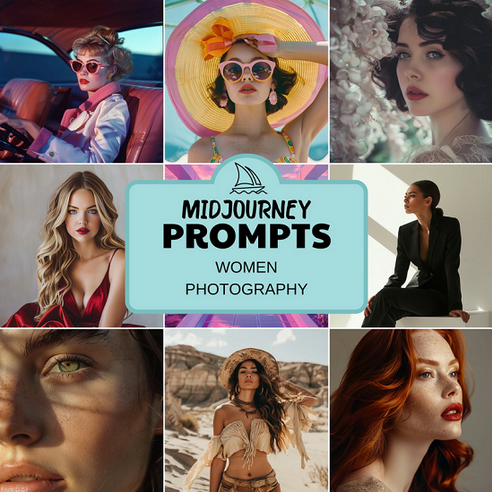 CreativePromptsStore Фотореалистичные промпты ярких девушек 2024 слив курса