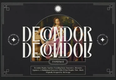 Fontbundles Decondor Typeface 2021 слив