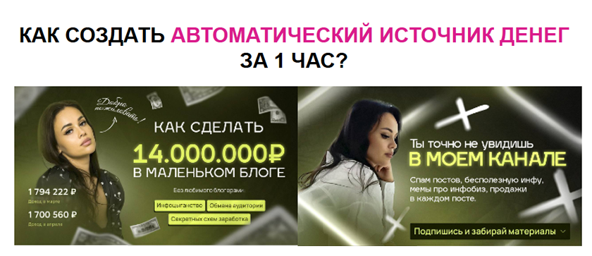 Наталья Прадочка Автоворонка. Как создать автоматический источник денег за 1 час 2024 слив курса