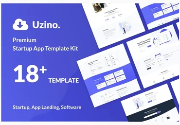 Themeforest Uzino - Startup App Elementor Template Kit скачать слив