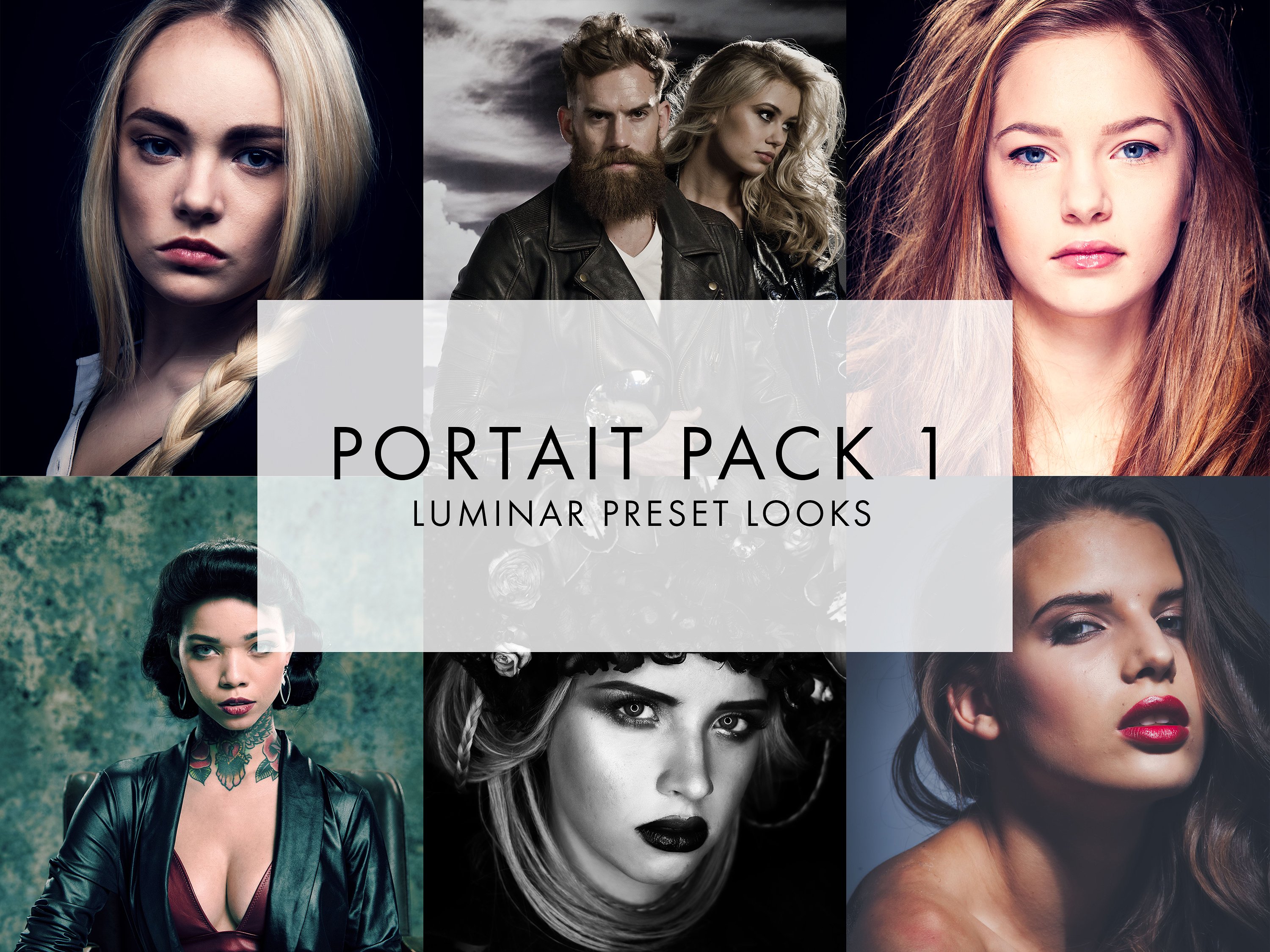 Creativemarket 10 Luminar Portrait Look Presets 2019 слив курса