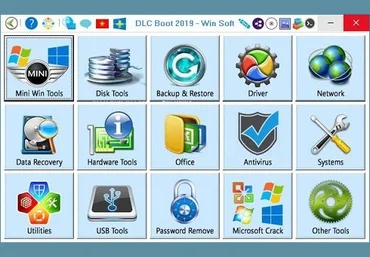 DLC Boot 2019 v3.6 Build 190411- пакет диагностических инструментов Windows слив