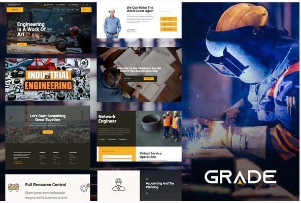 Grade - Engineering & Industrial Template Kit слив курса