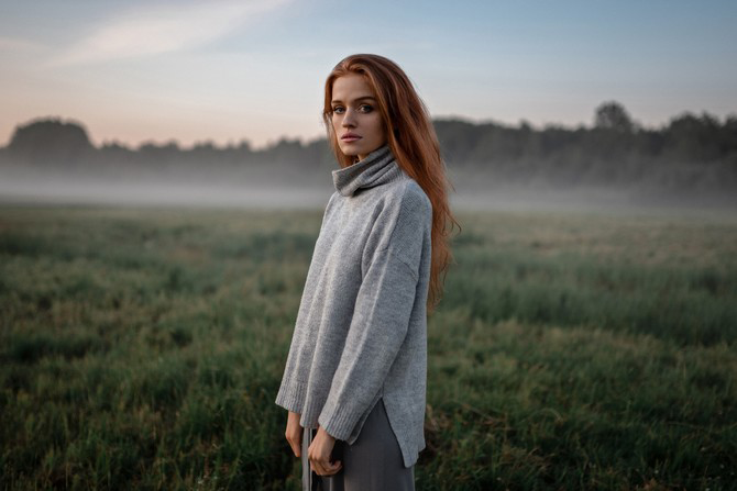Александр Куренной Photocasa Съемка женского портрета с естественным светом 2021 слив курса