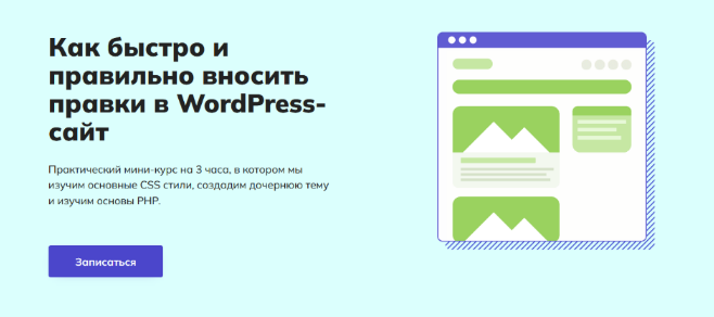 Алейников Сергей WPCourses Как быстро и правильно вносить правки в WordPress-сайт 2022 слив курса