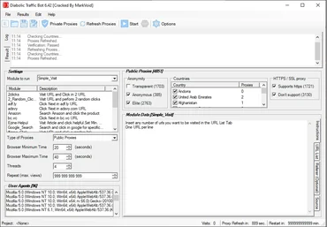 Cracked By MarkVoid Diabolic Traffic Bot v6.42 слив