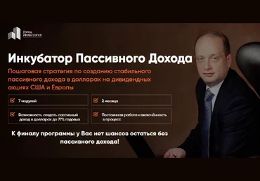 Сергей Бриз Инкубатор Пассивного Дохода 2020 слив