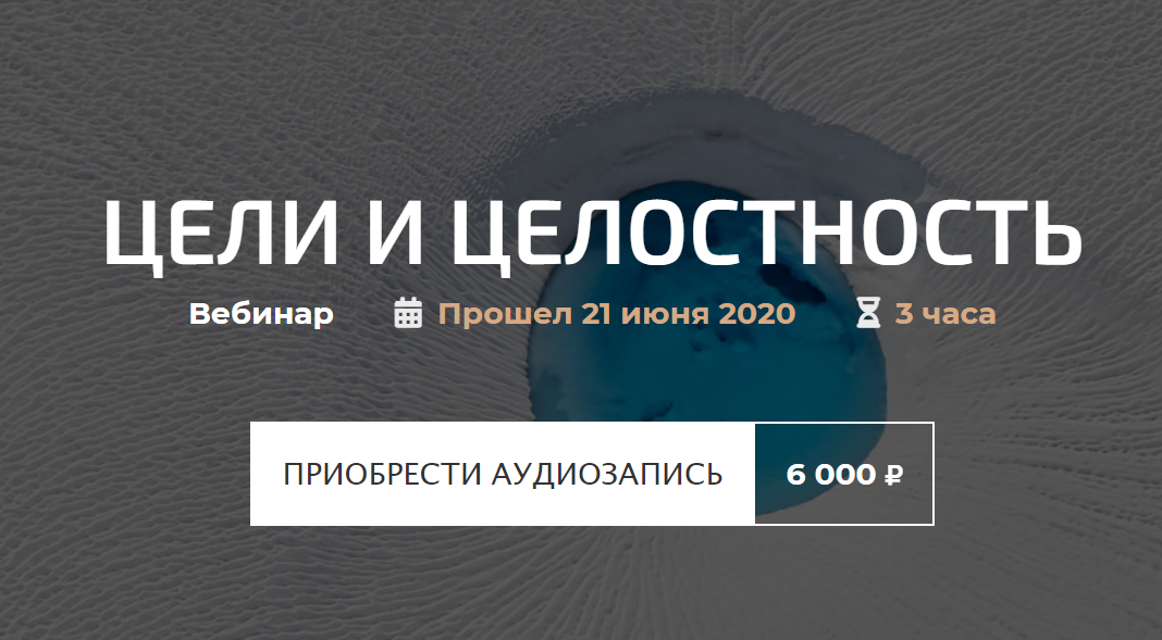 Александр Палиенко Цели и целостность 2020 слив курса