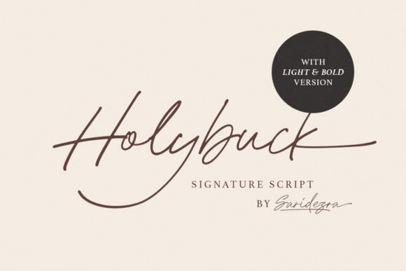 Creativefabrica Holybuck Font 2021 слив курса