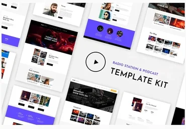 Themeforest RareRadio - Music & Streaming Elementor Template Kit слив
