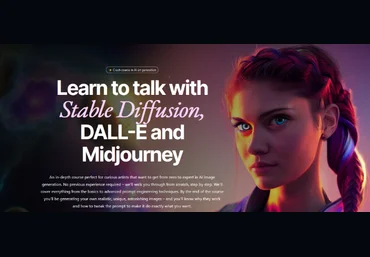 prompthero Learn to talk with Stable Diffusion, DALL-E and Midjourney 2023 слив