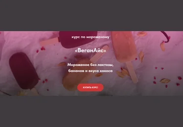 Тома ПекуПолезное peku.poleznoe Курс по мороженому «ВеганАйс» 2023 слив