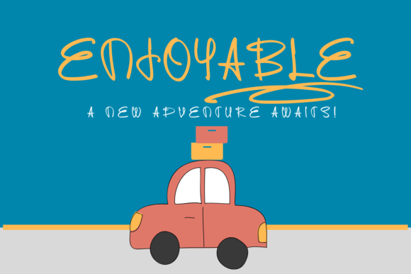Creativefabrica Enjoyable Font 2021 слив курса