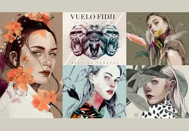 Domestika Elena Garnu - Иллюстрированные портреты в Procreate 2020 скачать слив